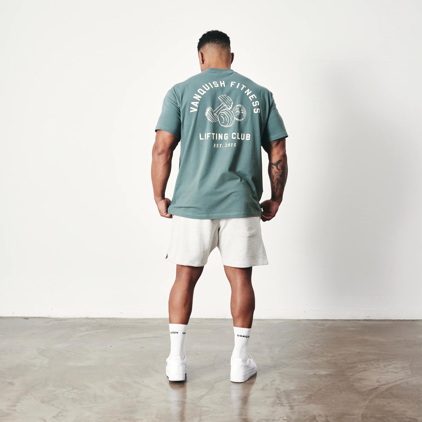 Sport Loose Spandex Stretch Wash Dumbbell Short Sleeve T-shirt