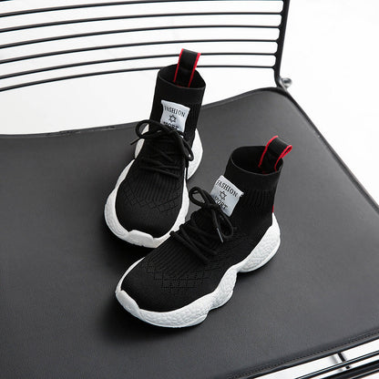 White/Black Sport Shoes