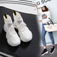 White/Black Sport Shoes