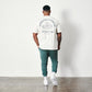 Sport Loose Spandex Stretch Wash Dumbbell Short Sleeve T-shirt